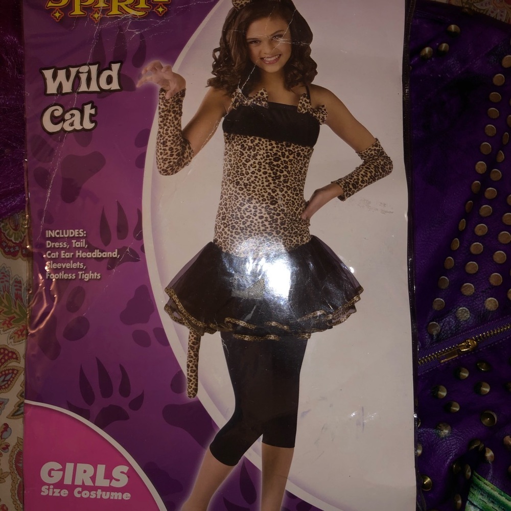 Wild cat girls costume